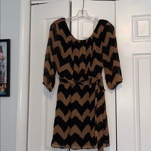 Lily Rose chevron dress